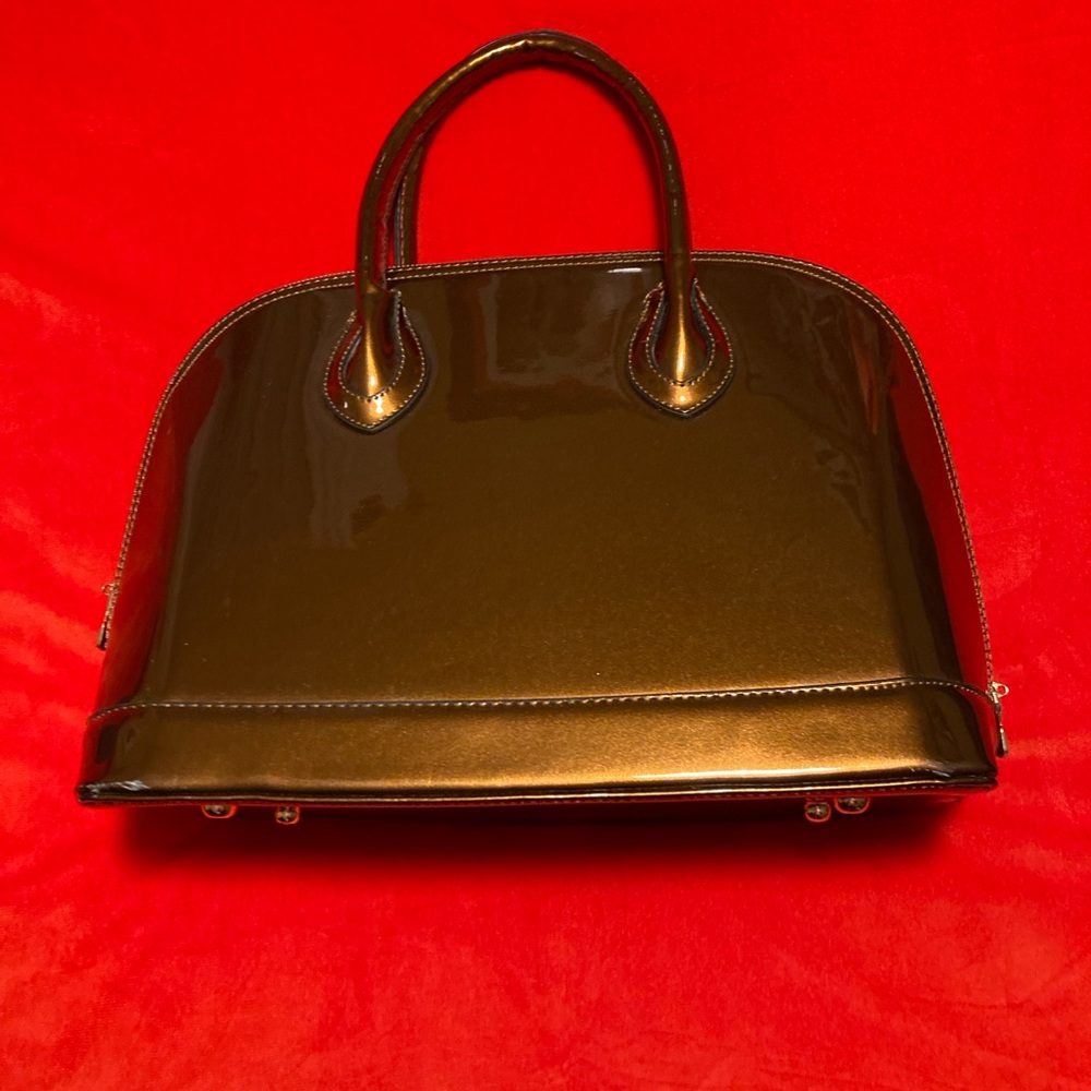 Brownish Gold Satchel